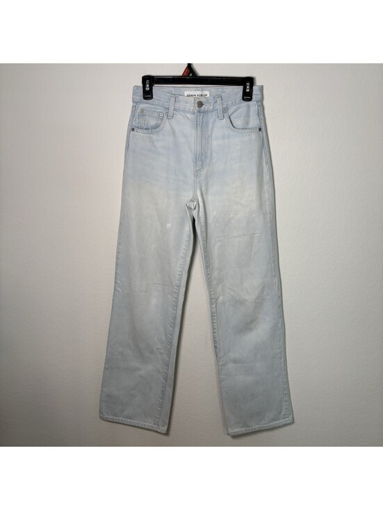 Aritzia Denim - Aritzia Denim Forum The Farrah Hi-Rise Wide Jeans Light Wash Womens Size 24